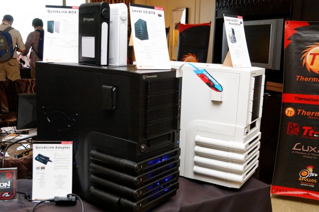Thermaltake suite at CES 2012