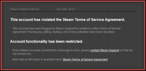 VAC Banned for duplicating items in TF2