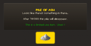 TF2 Pile of Ash