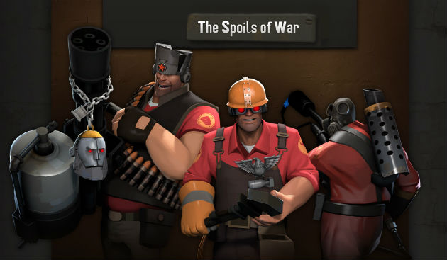 The Spils Of War, TF2 Hats