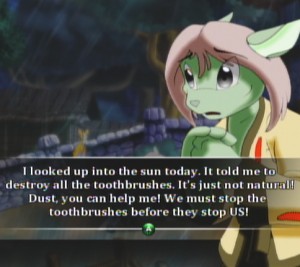 Dust: An Elysian Tail screenshot - Characters