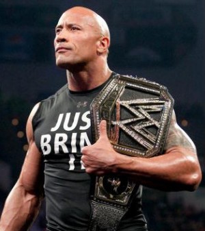 The Rock's new WWE Championship Belt