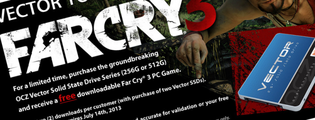 OCZ Far Cry 3 free promotion