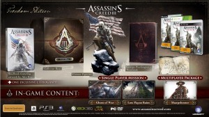 Assassin's Creed III Freedom Edition bundle