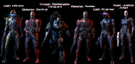 ME3 Resurgence Characters