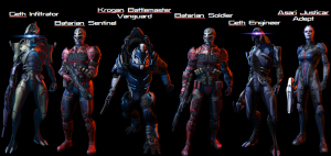 ME3 Resurgence Characters
