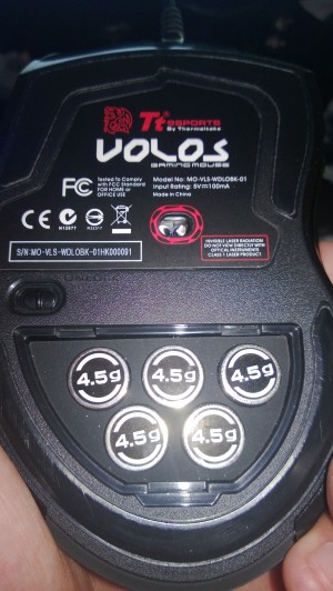 Volos weights and macro switch
