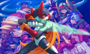 Mega Man Zero promo art