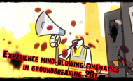 Scene from one of the Hector cinematics
