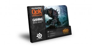 SteelSeries QcK Worgen Edition gaming surface box