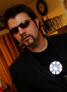 Tony Stark arc reactor costume