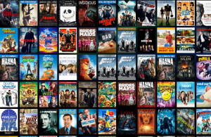 VUDU movie selection